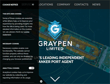 Tablet Screenshot of graypen.com